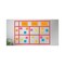 Post-it Notes Super Sticky 8 in. x 6 in. Meeting Notes - Energy Boost Collection Colors (4/Pack)